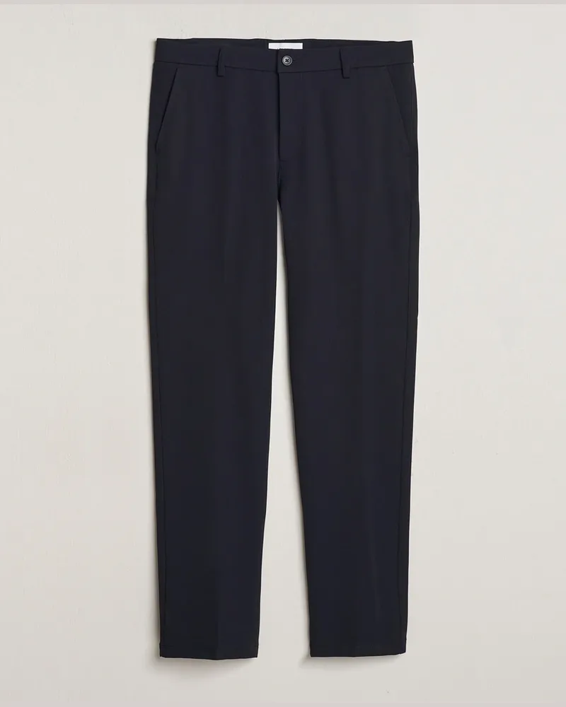LES DEUX Como Reg Suit Pants Navy Blau
