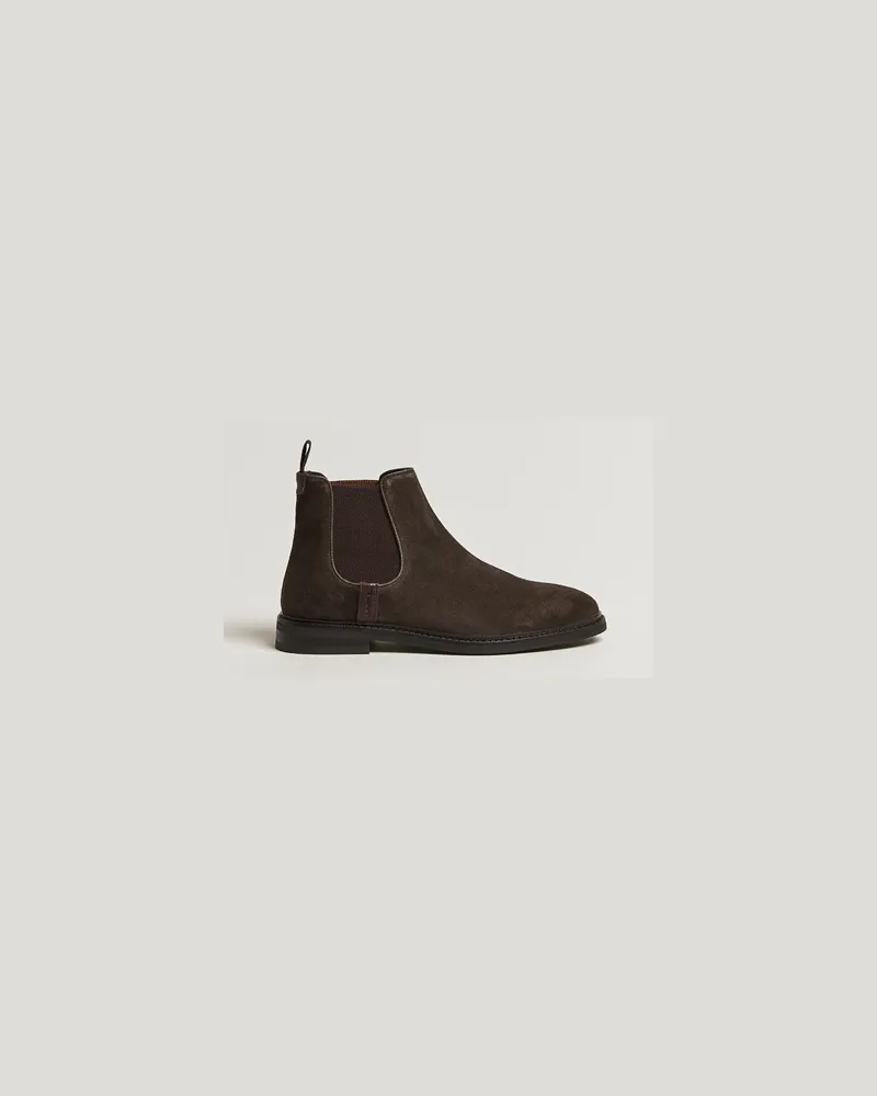 Gant Bidford Suede Chelsea Boot Dark Brown Braun