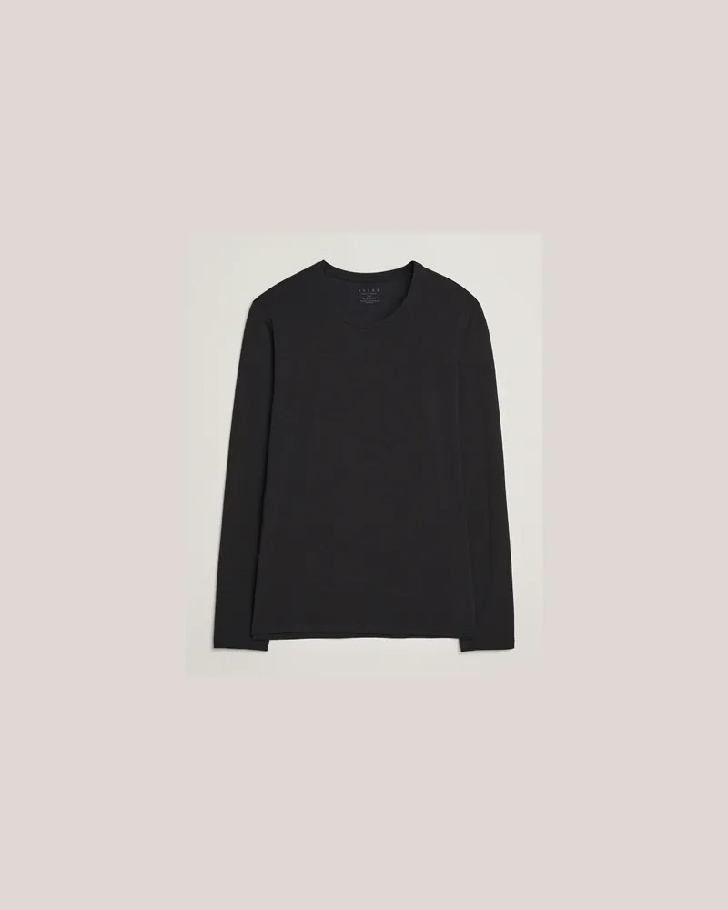 Falke Clima Wool Wool Long Sleeve T-Shirt Black Schwarz