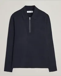 Samsøe & Samsøe Guna Half Zip Sky Captain Blau