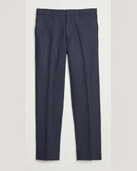 J.Lindeberg Soren Twill Cash Flannel Pants Navy Blau