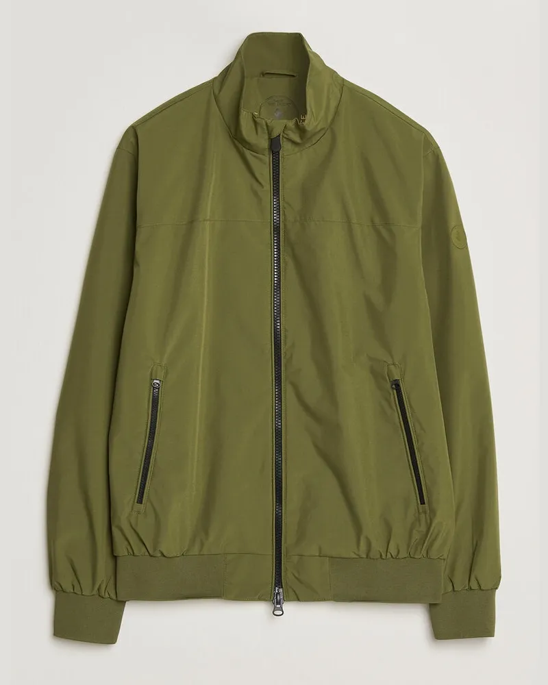 Save The Duck Finlay Nylon Harrington Jacket Dusty Olive Grün