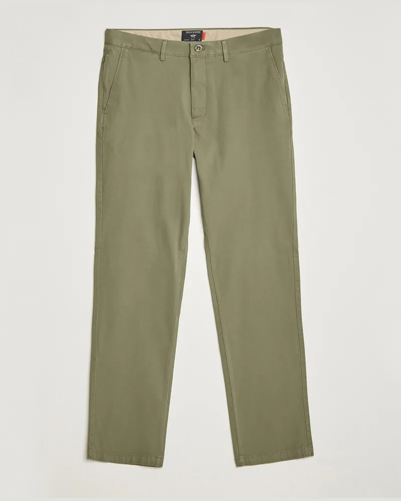 Dockers Cotton Slim Chino Camo Grün