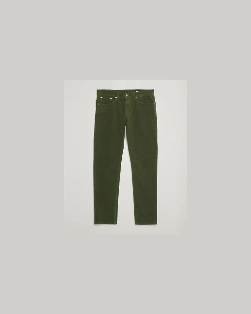 Gant Cord 5-Pocket Jeans Country Green Grün