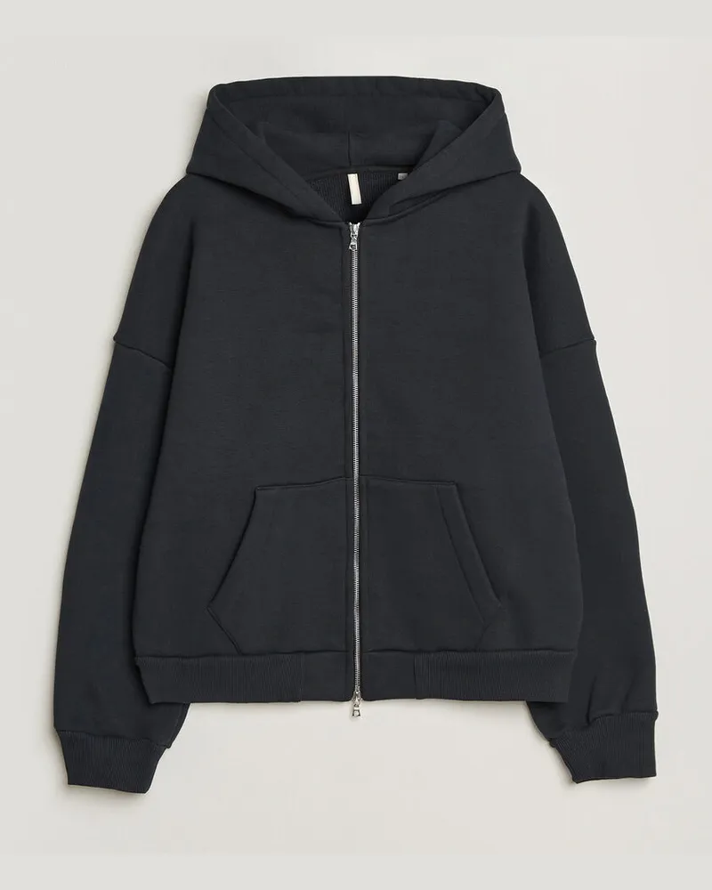 Sunflower Hooded Sweat Jacket Black Schwarz