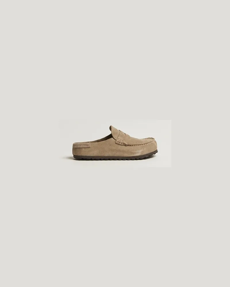 Birkenstock Naples Taupe Suede Beige
