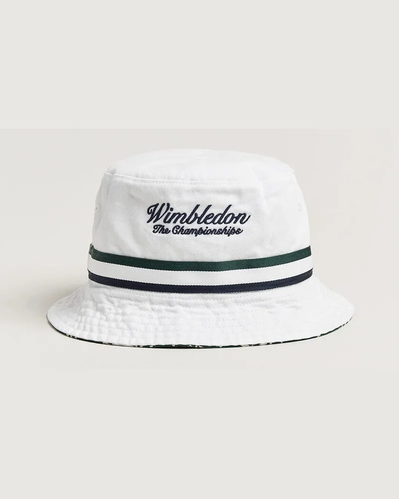 Ralph Lauren Reversible Bucket Hat Championship Floral Weiß
