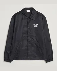 Drôle de Monsieur La Veste Slogan Jacket Black Schwarz