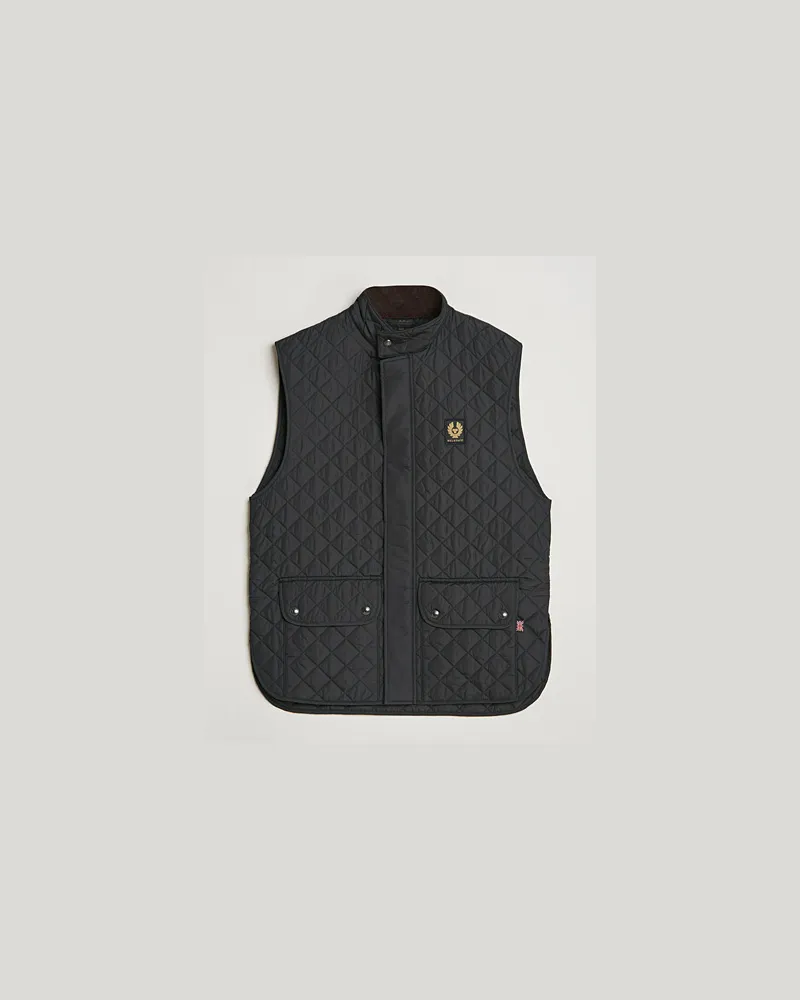 Belstaff Icon Gilet Black Schwarz