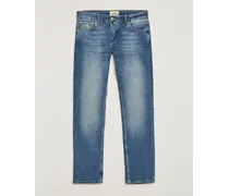 Steve Satin Stretch Jeans Semi Dark Wash