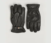 Burensvik Deerskin Wool Pile Glove Black