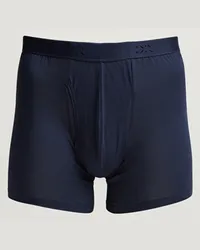 Derek Rose Pima Baumwoll Stretch Trunk Navy Blau