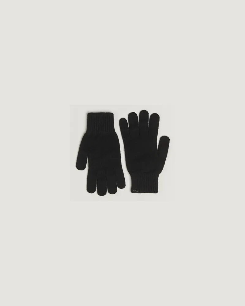 Paul Smith Cashmere Glove Black Schwarz