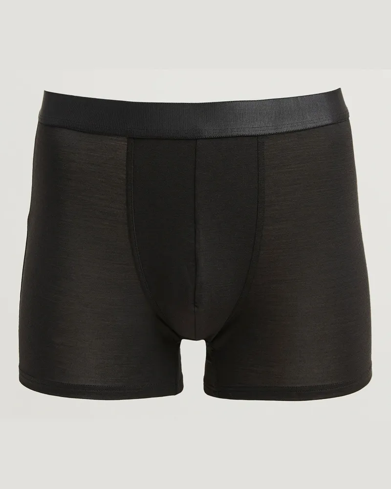 CDLP Wool Boxer Brief Black Schwarz