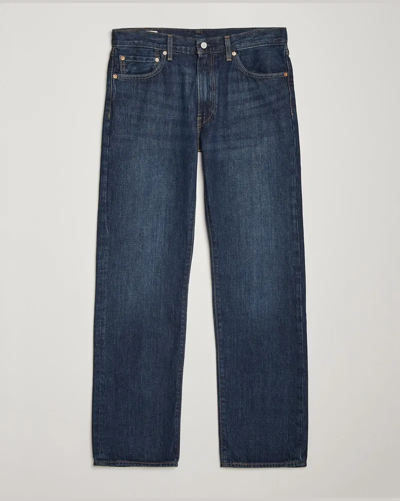Levi's 555 Relaxed Straight Jeans Up The Score Blau