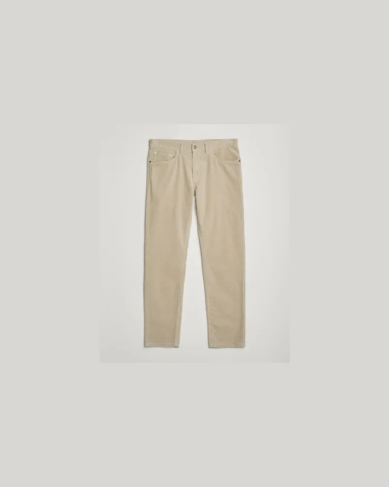 Gant Cord 5-Pocket Jeans Greige Beige