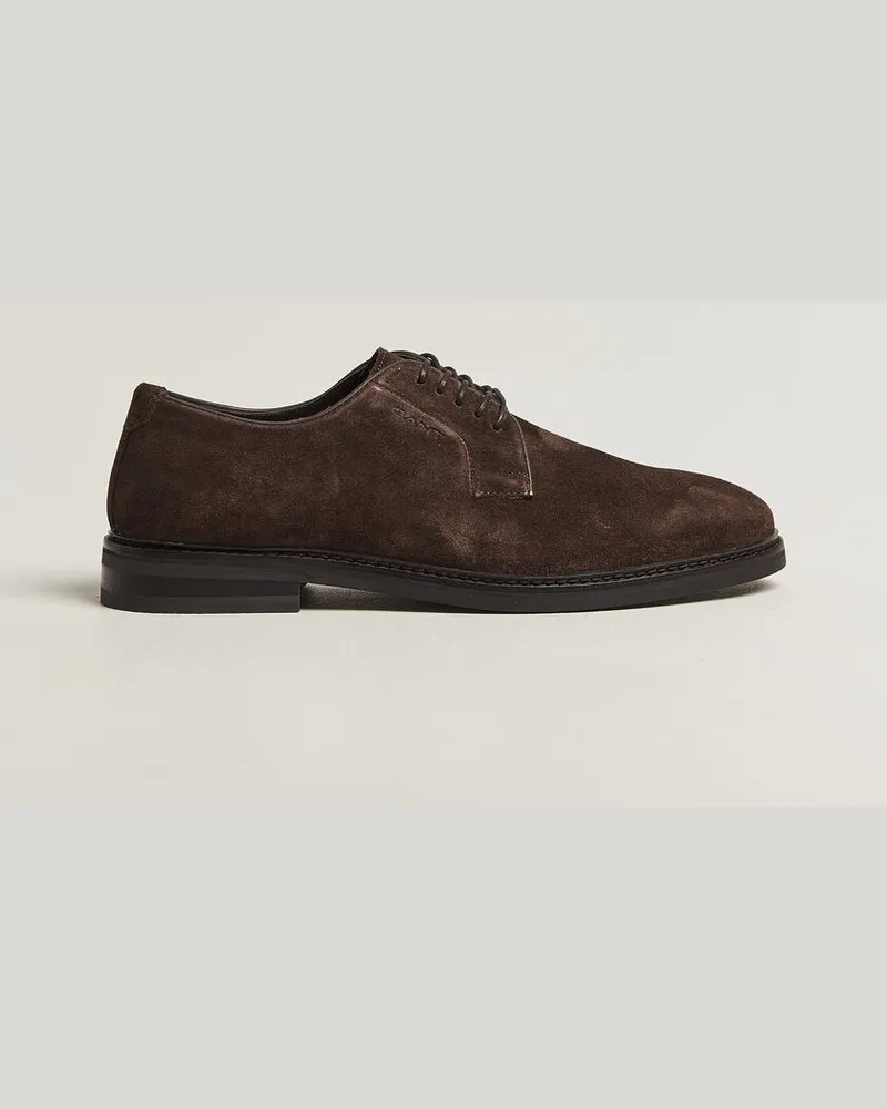 Gant Bidford Suede Derby Ebony Brown Braun