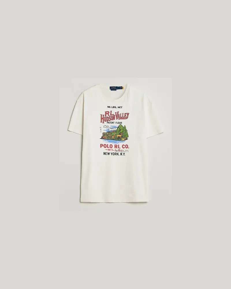 Ralph Lauren Printed T-Shirt Nevis Weiß