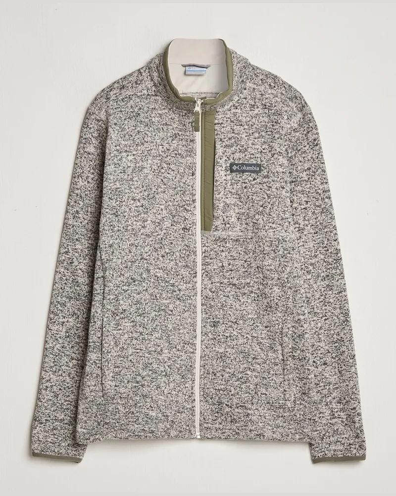 Columbia Sportswear Company Sweater Weather Fleece Jacket Dark Stone Heather Grau