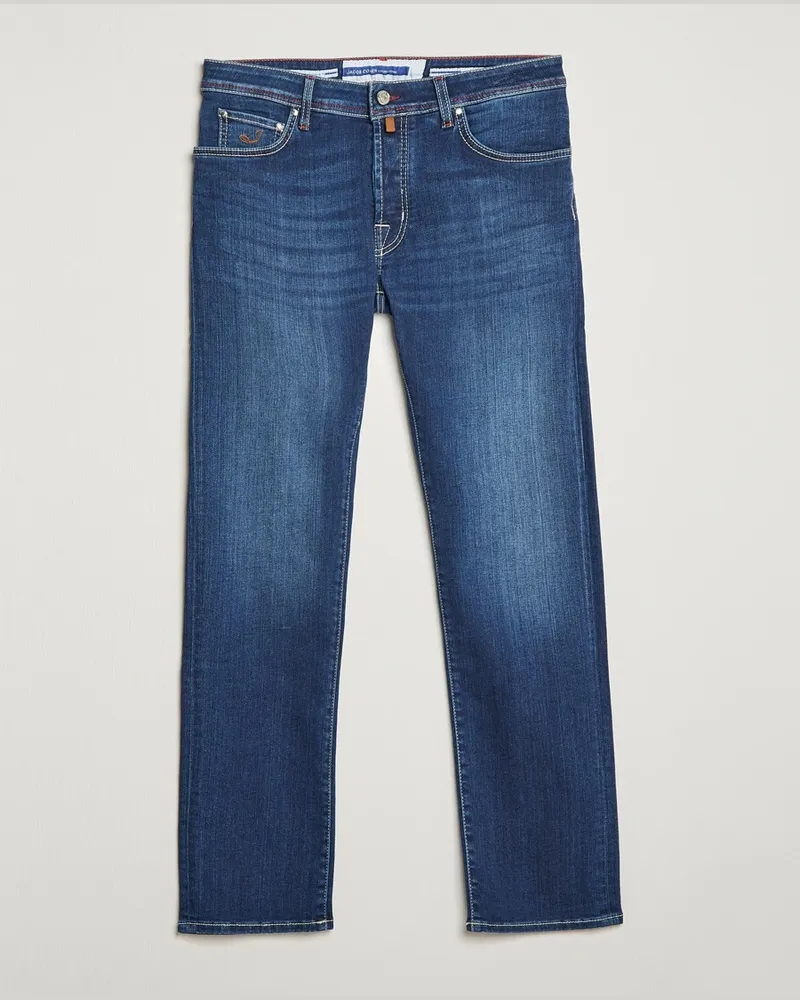 Jacob Cohën Nick 622 Slim Fit Stretch Jeans Medium Dark Blau