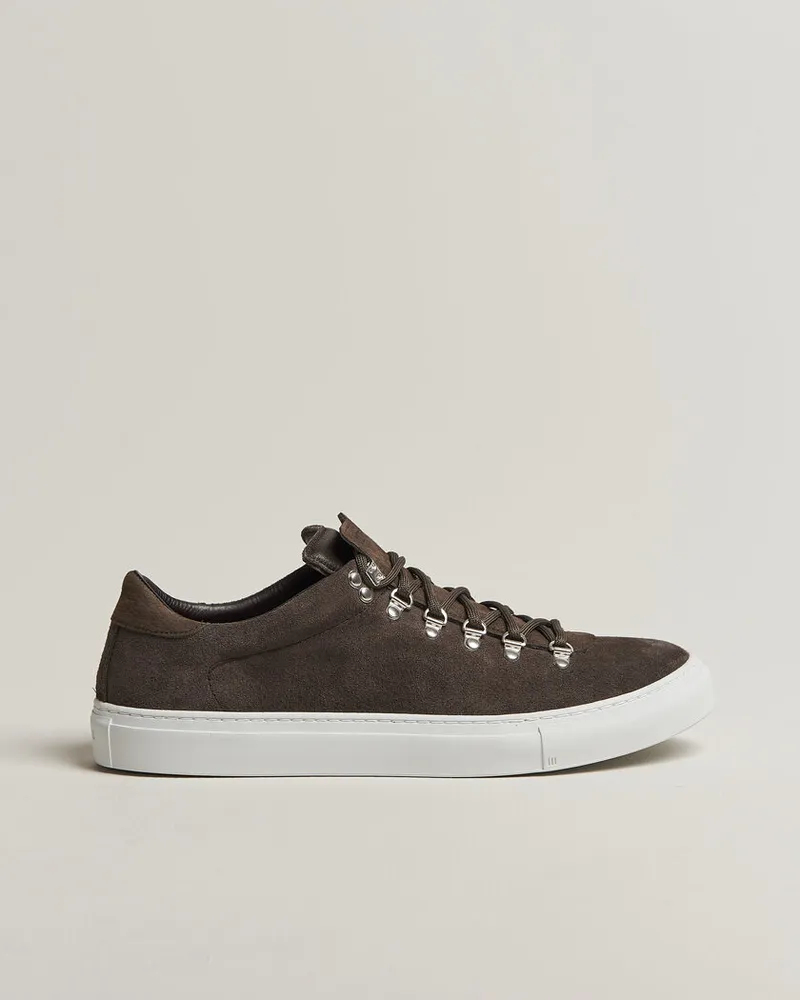 Diemme Marostica Low Sneaker Smog Suede Grau