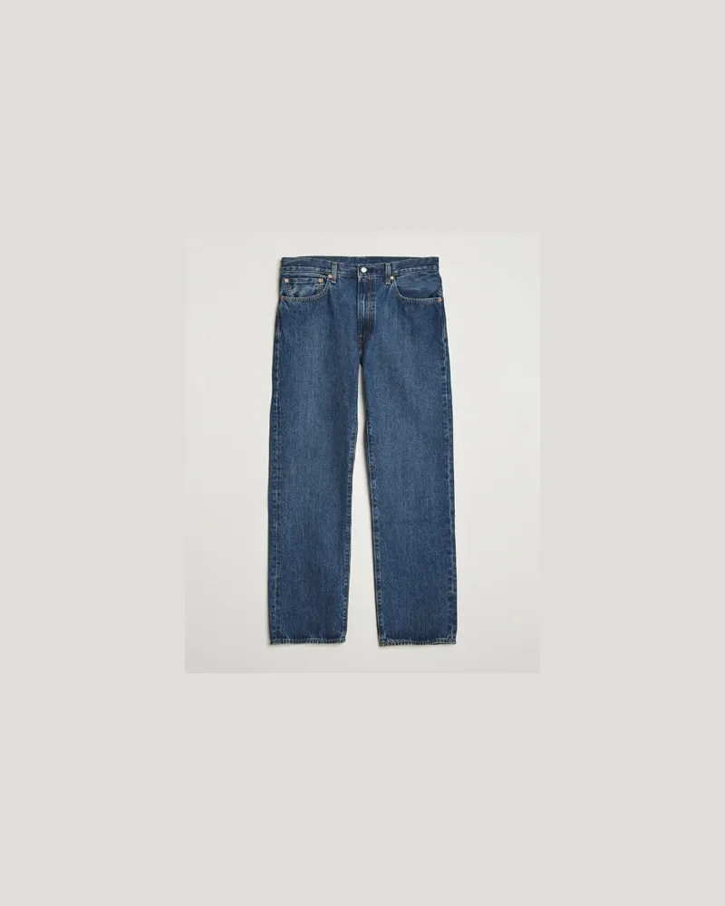 Levi's 555 Relaxed Straight Jeans Check The Score Blau