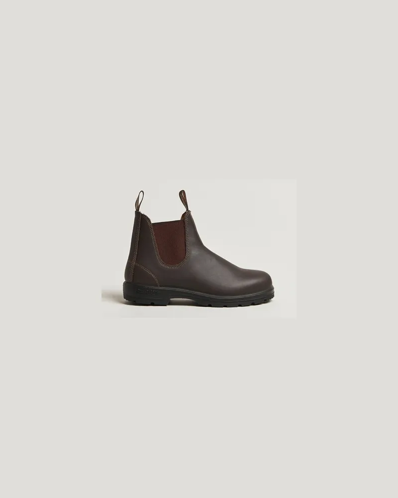 BLUNDSTONE 550 Classic Leather Chelsea Boot Walnut Brown Braun