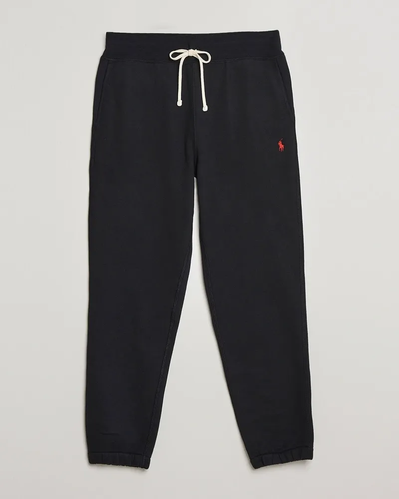 Ralph Lauren RL Fleece Sweatpants Black Schwarz