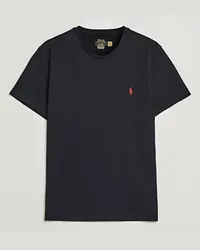 Ralph Lauren Custom Slim Fit Tee RL Black Schwarz