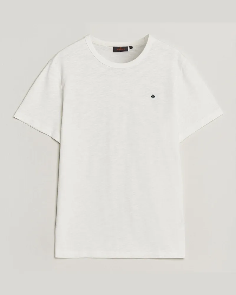 Morris Watson Slub T-Shirt Off White Weiß