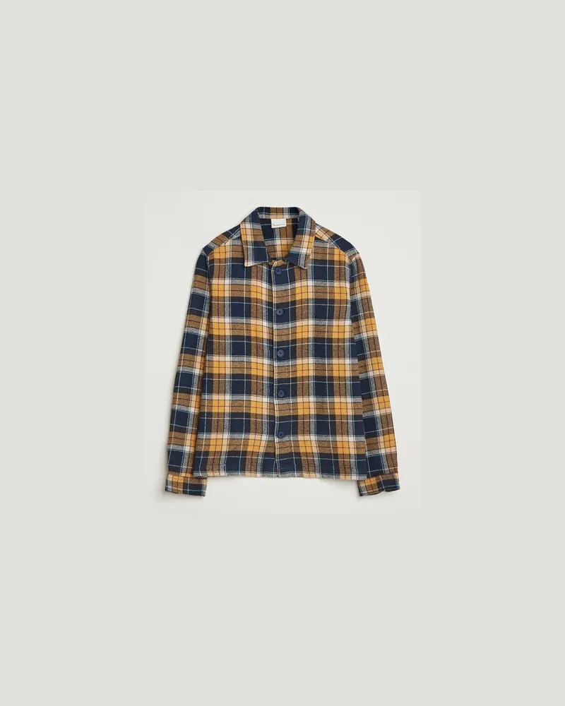Knowledge Cotton Apparel Big Check Overshirt Multi Mehrfarbig