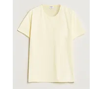 Roll Neck Rundhals Tshirt Soft Yellow