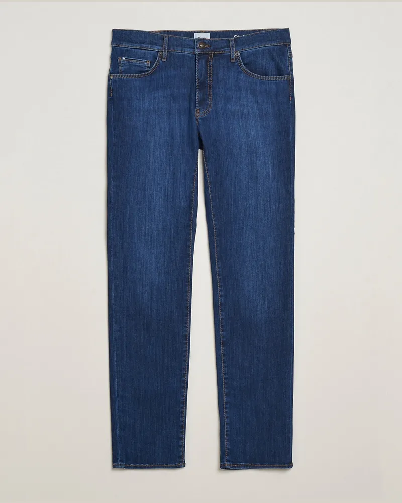 Brax Chuck Hi-Flex Denim Dark Used Blau
