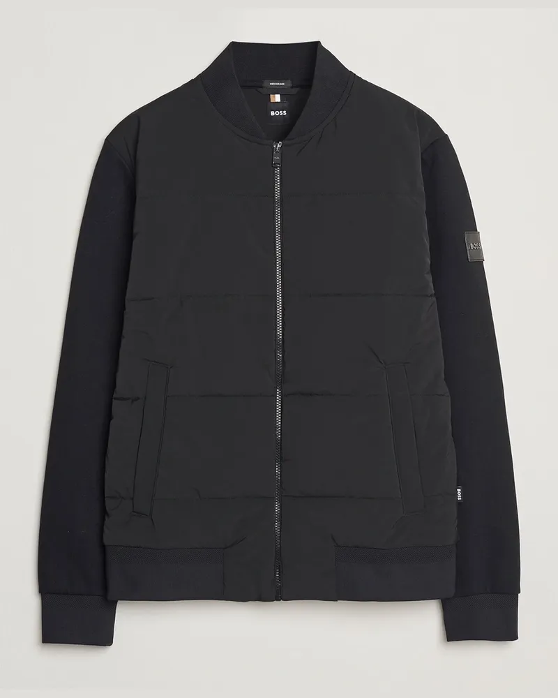 HUGO BOSS Skiles Hybrid Jacket Black Schwarz