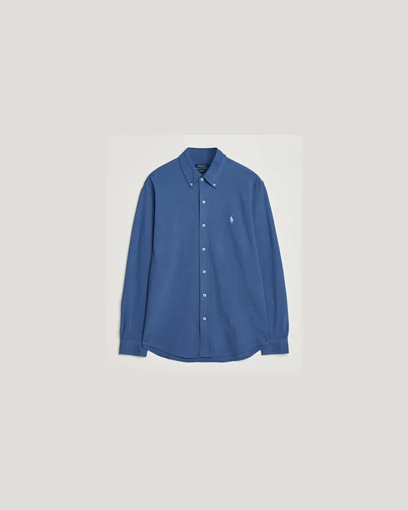 Ralph Lauren Featherweight Mesh Shirt Old Royal Blau