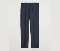 Noah Pleated Trousers Salute Navy