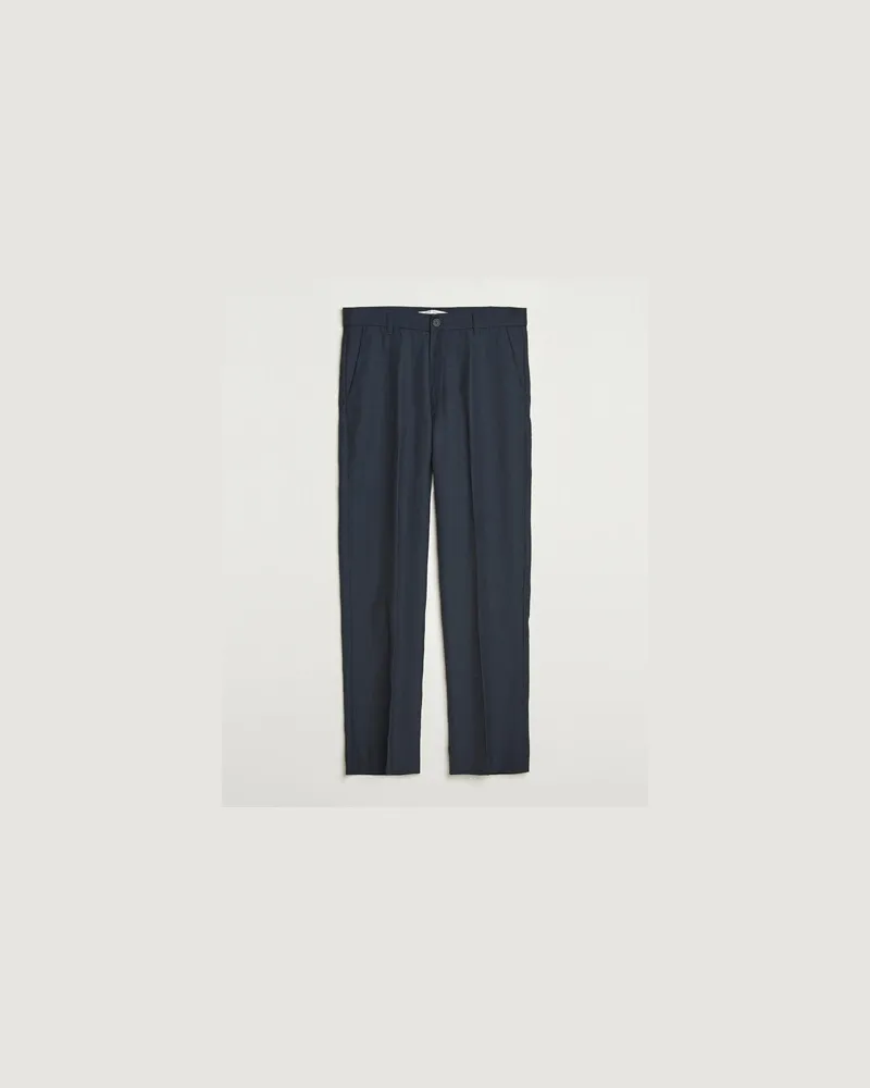 Samsøe & Samsøe Noah Pleated Trousers Salute Navy Blau