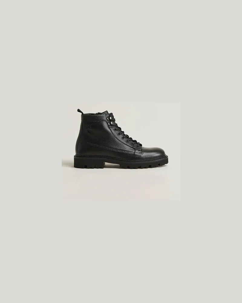 HUGO BOSS Julyo Leather Boot Black Schwarz
