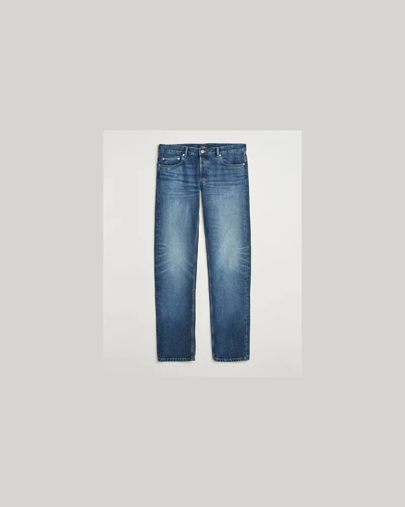 A.P.C. New Standard Jeans Washed Indigo Blau