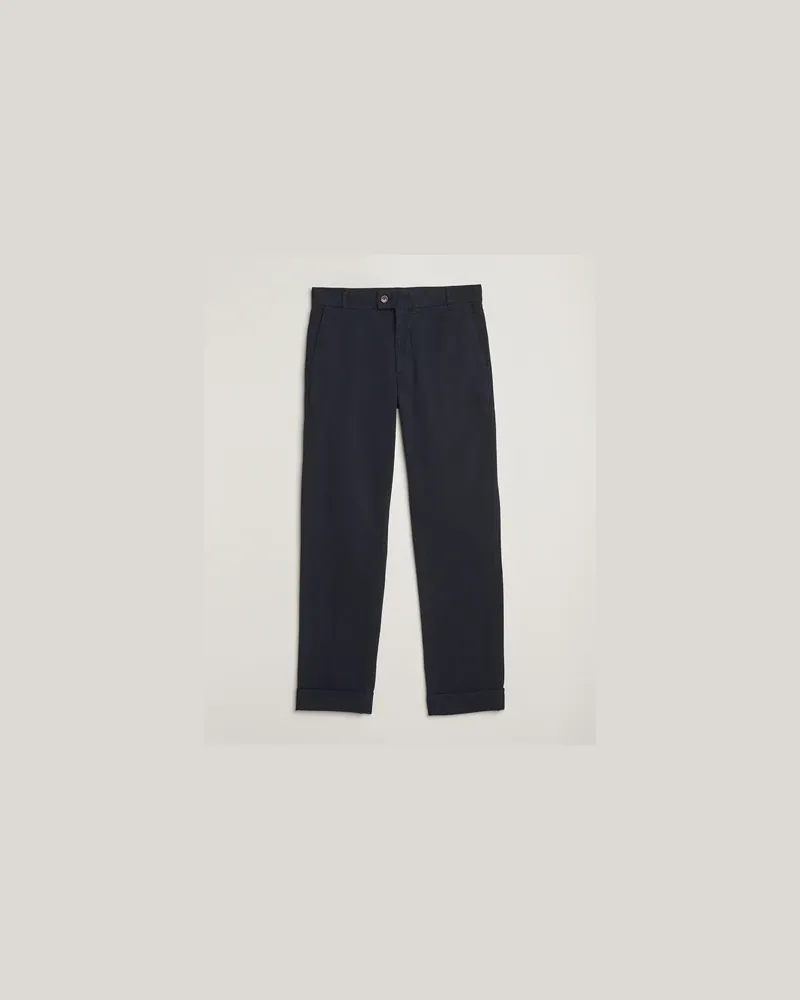 Morris Jack Soft Twill Trousers Blue Blau