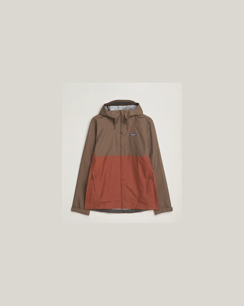 Patagonia Torrentshell 3L Rain Jacket Marlow Brown Braun