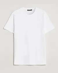 J.Lindeberg Sid Baumwoll Rundhals Tshirt White Weiß