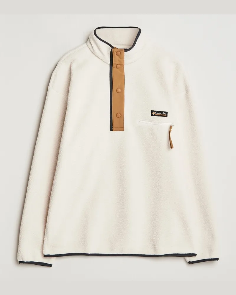Columbia Sportswear Company Helvetia Half Snap Fleece Chalk Weiß