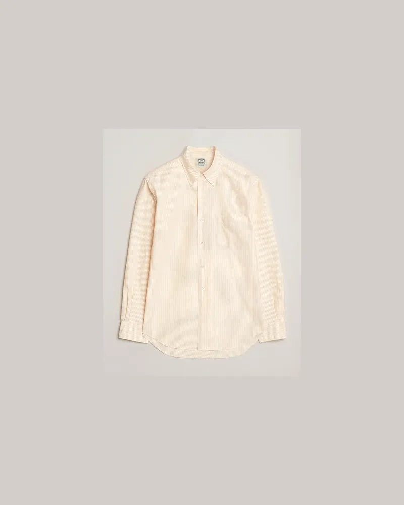 Kamakura Shirts Kamakura Shirts Vintage Ivy Oxford Button Down Shirt Y Gelb