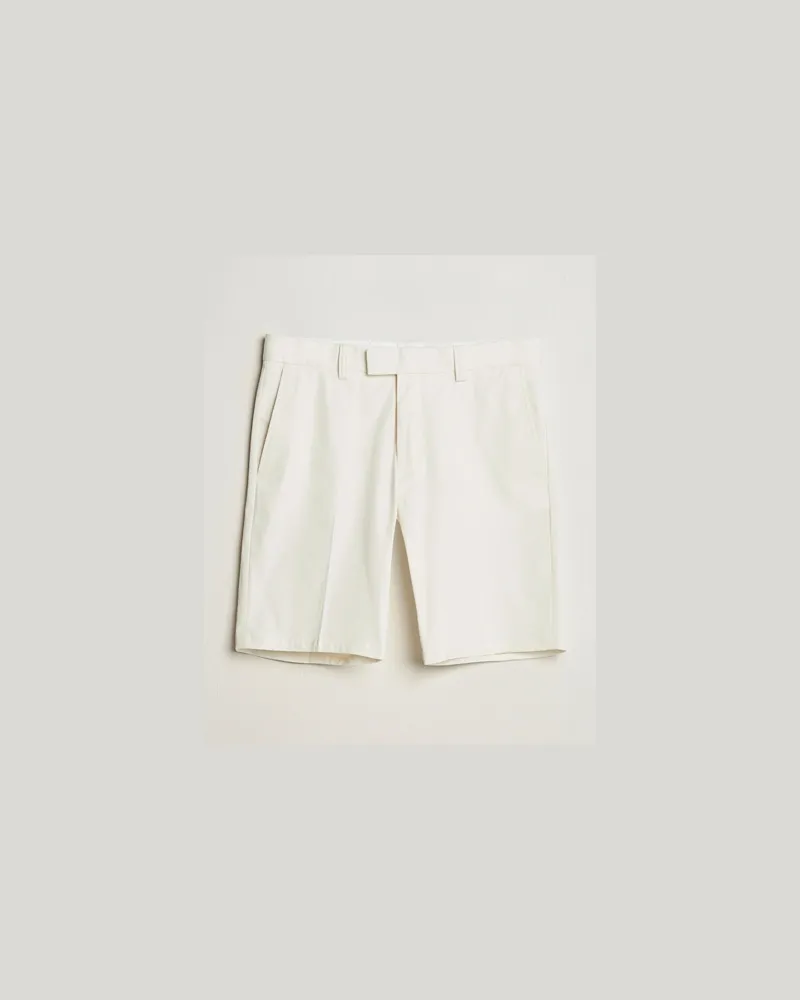 Tiger of Sweden Tenut Cotton Shorts Soft White Weiß