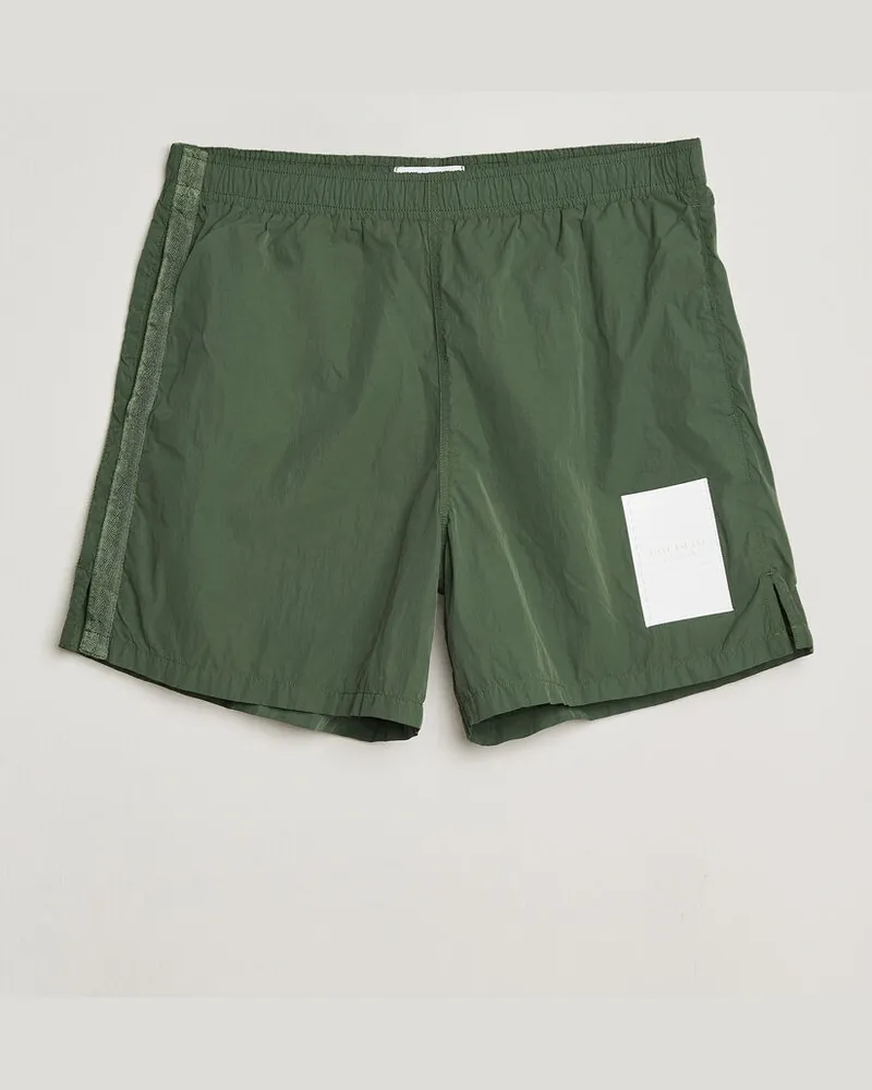 Stone Island Marina Micro Brushed Nylon-TC Swimshorts Quartz Green Grün