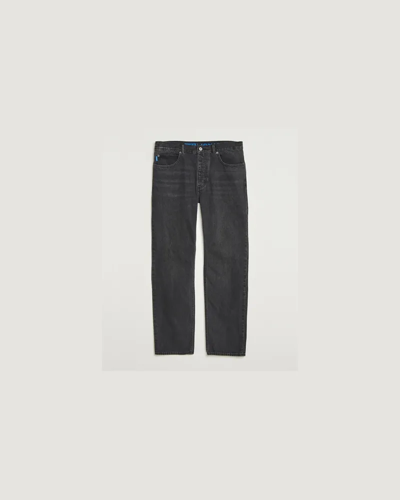HUGO BOSS Jonah Straight Fit Jeans Charcoal Grau