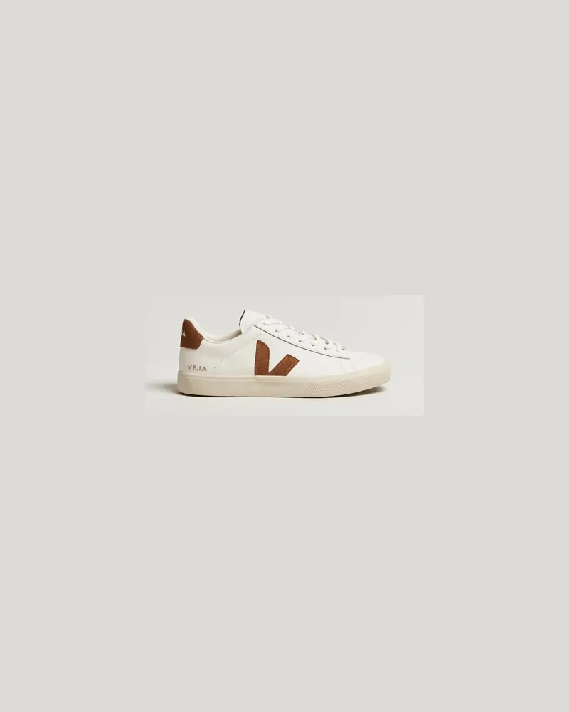 VEJA Campo Sneaker White/Cognac Weiß