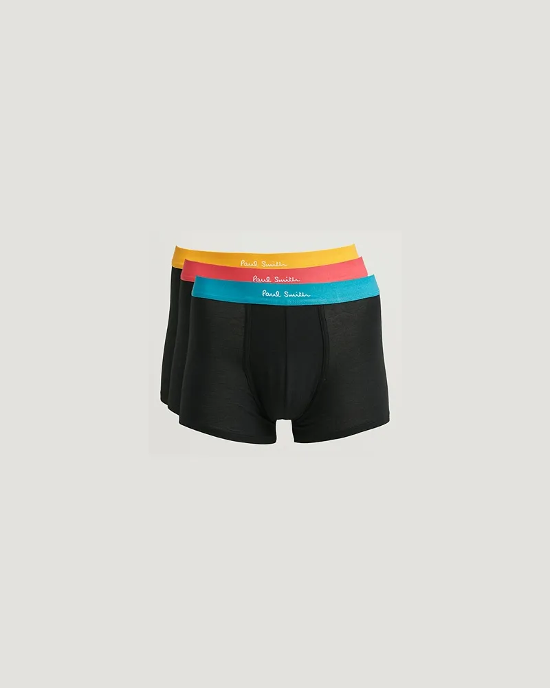Paul Smith 3-Pack Trunk Black Schwarz