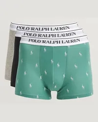 Ralph Lauren 3-Pack Trunk Fairway Green/Moss/Black Schwarz